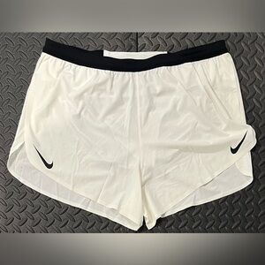 NWT Men’s Black Nike Aeroswift 4" Brief Lined Running Shorts ‎Size Large